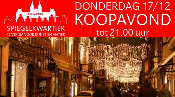 Kerstkoopavond