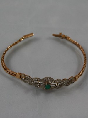 Armband in geel en wit goud