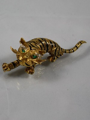 Broche van tijger